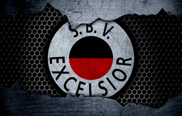 Diamond Painting Excelsior logo met Ronde steentjes 100x70cm - Beste Kwaliteit
